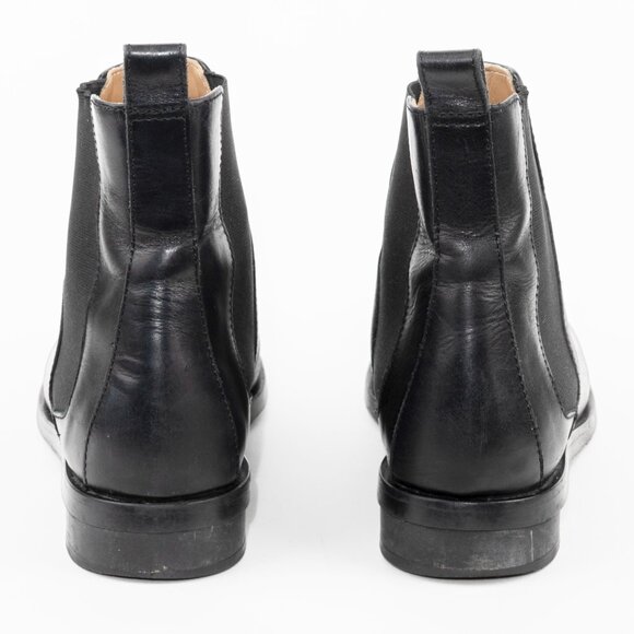 Everlane The Modern Chelsea Boot Black Leather Size 7 - Picture 3 of 16
